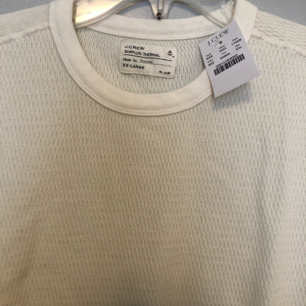 Jcrew thermal men’s shirt